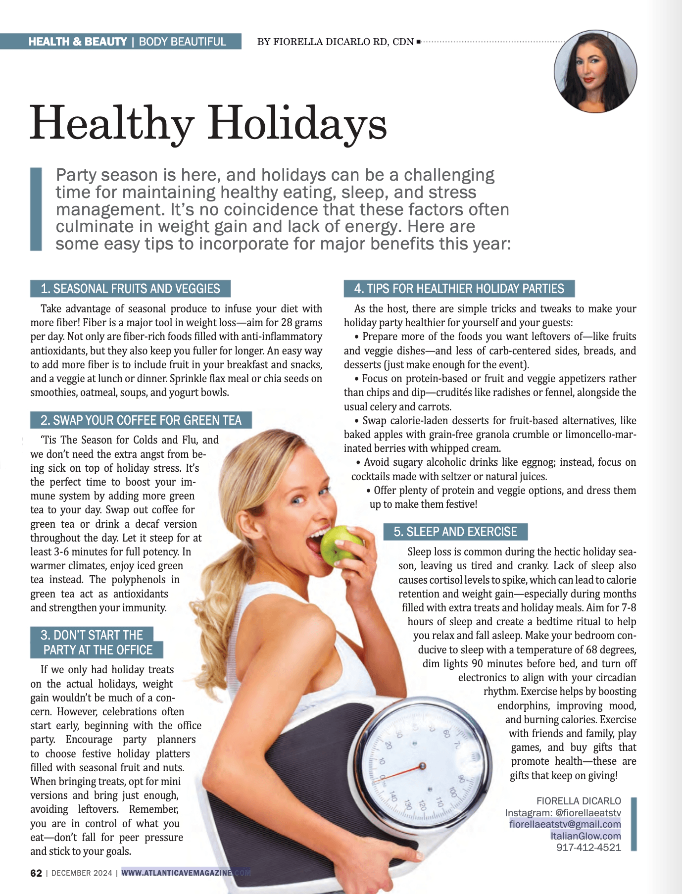 Healthy Holidays: Stay Healthy and Energized This Holiday Season