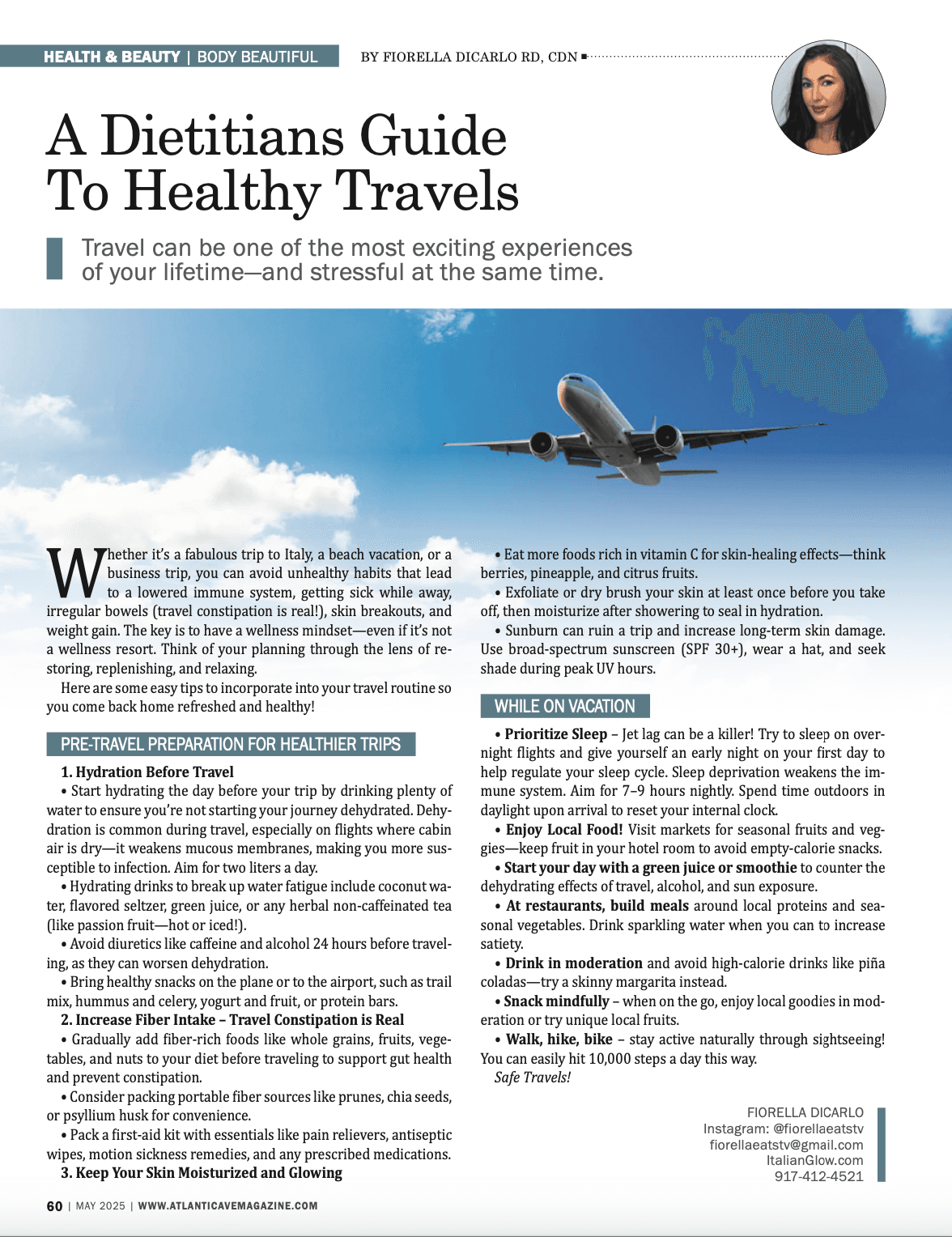 A Dietitian's Guide to Healthy Travels