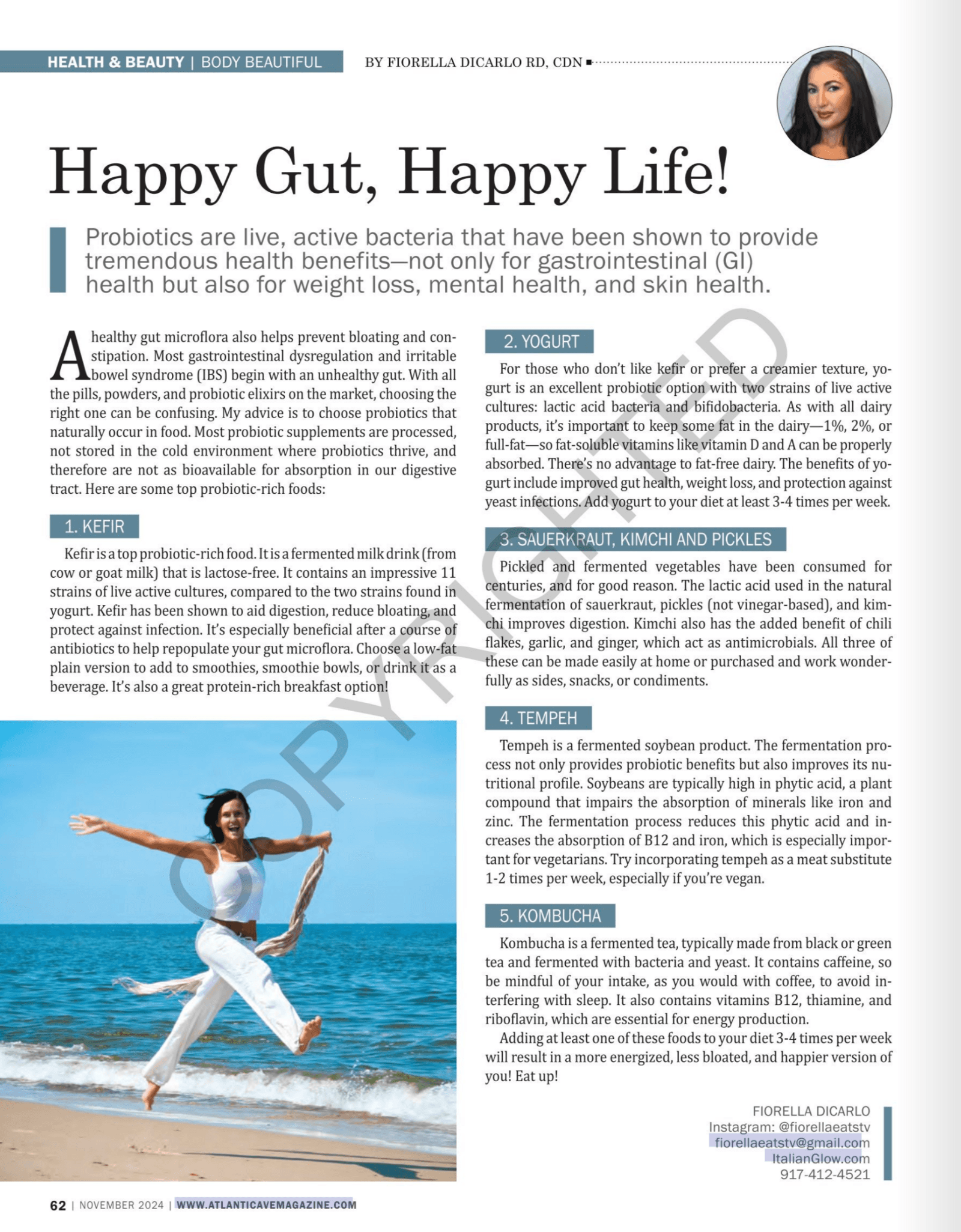 Happy Gut, Happy Life! Health Benefits of Probiotics